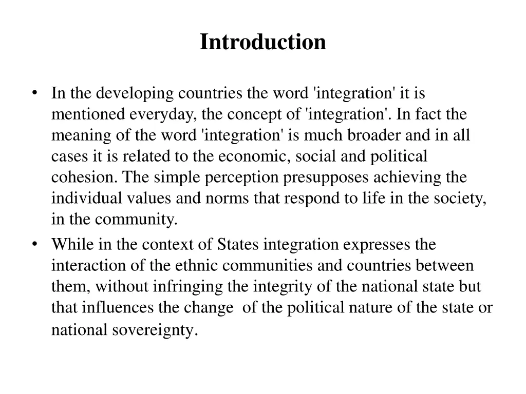 introduction