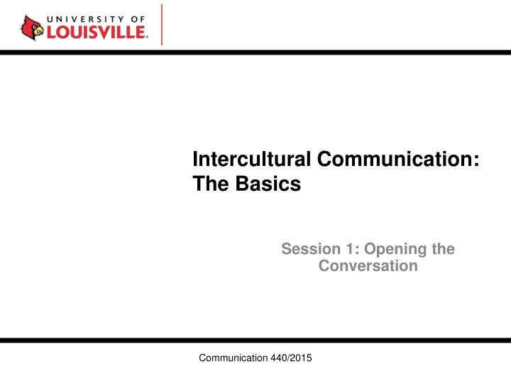 intercultural communication the basics