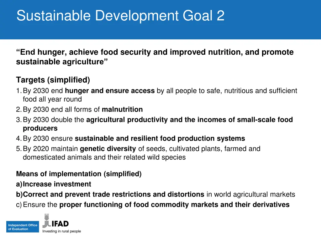 sustainable development goal 2