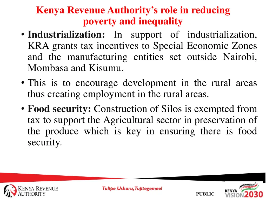 kenya revenue authority s role in reducing 2