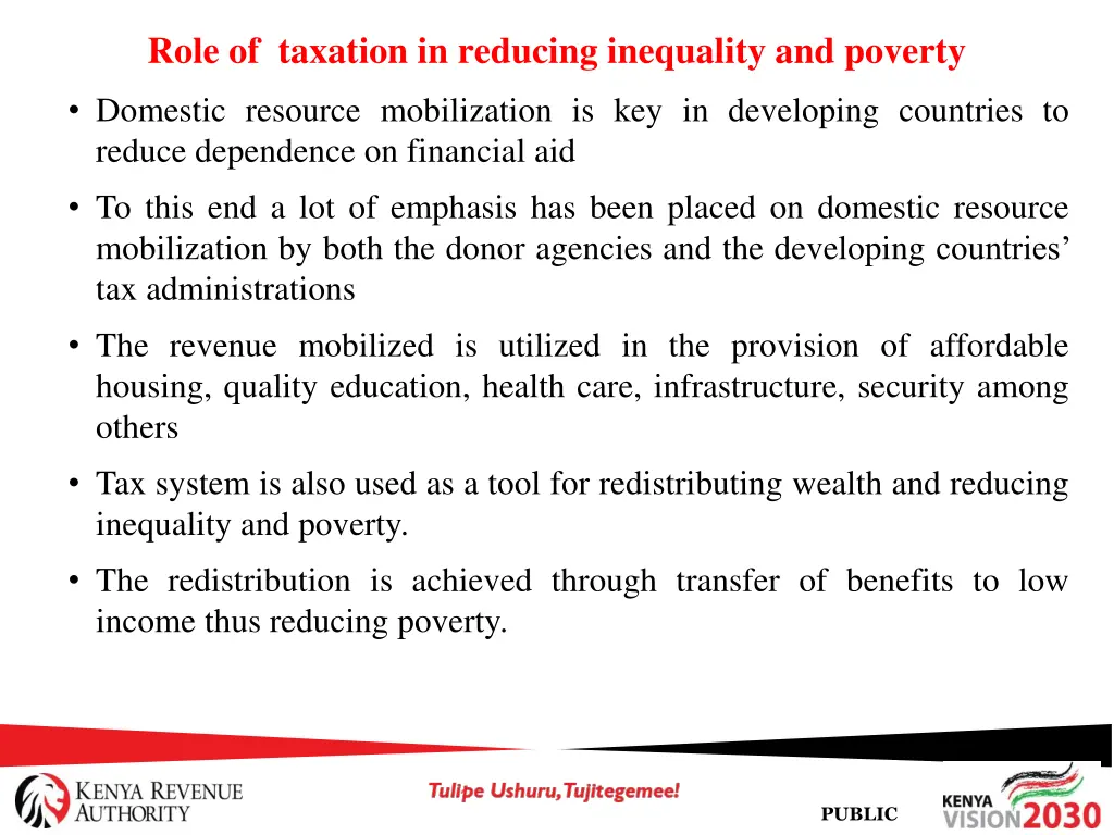 role of taxation in reducing inequality