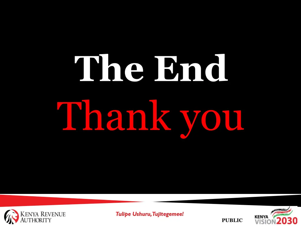 the end thank you