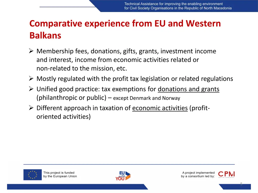 comparative experience from eu and western balkans