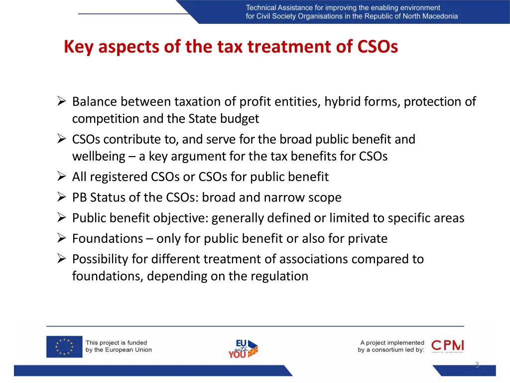 key aspects of the tax treatment of csos