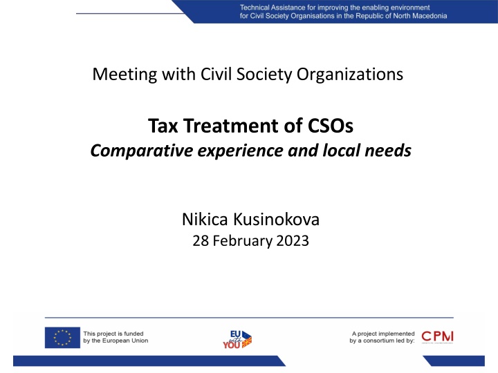 meeting with civil society organizations