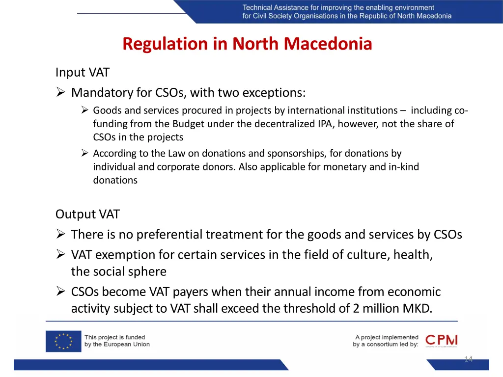 regulation in north macedonia 1