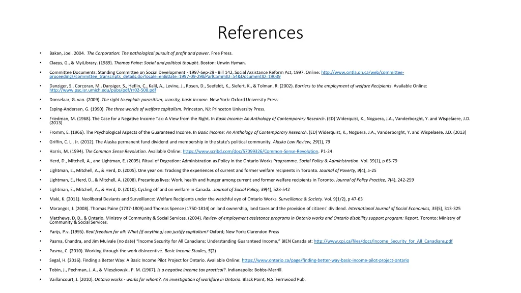 references