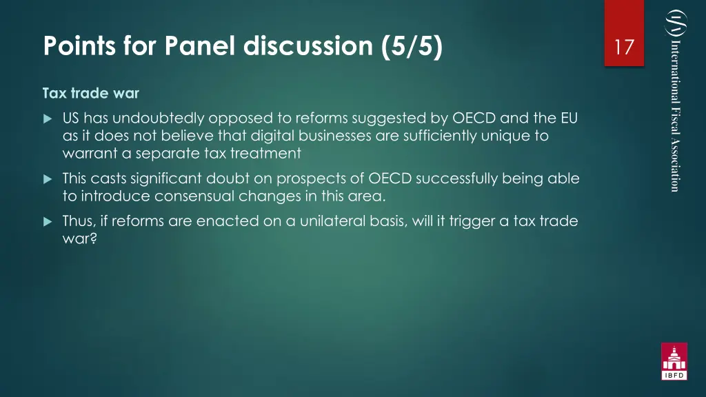 points for panel discussion 5 5