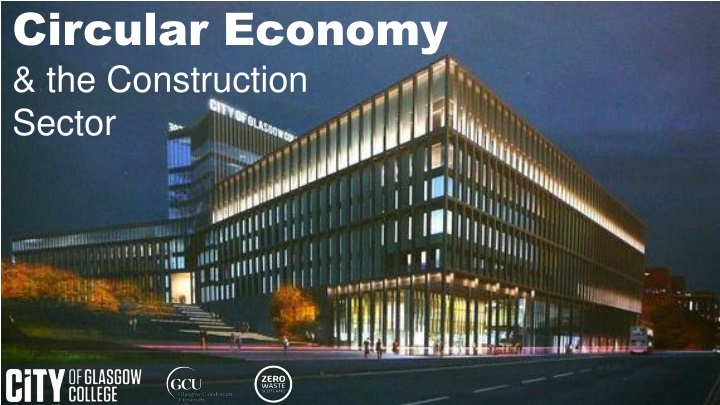 circular economy the construction sector