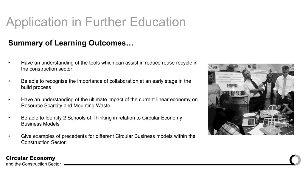 summary of learning outcomes 1