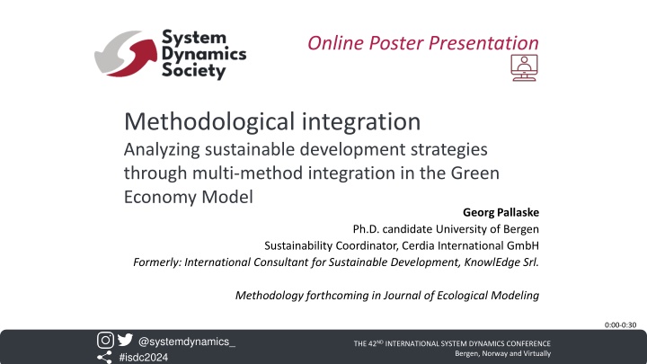 online poster presentation