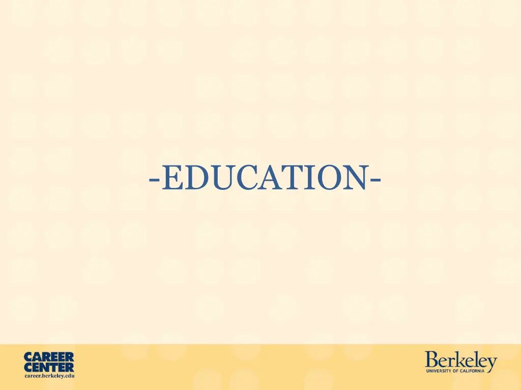 education