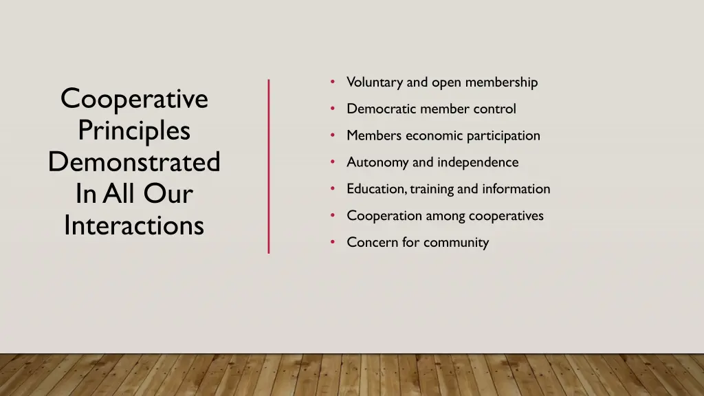 voluntary and open membership