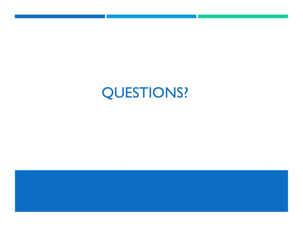 questions