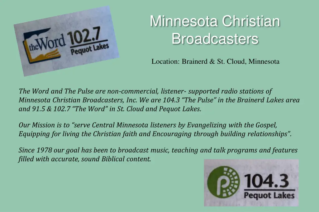 minnesota christian broadcasters