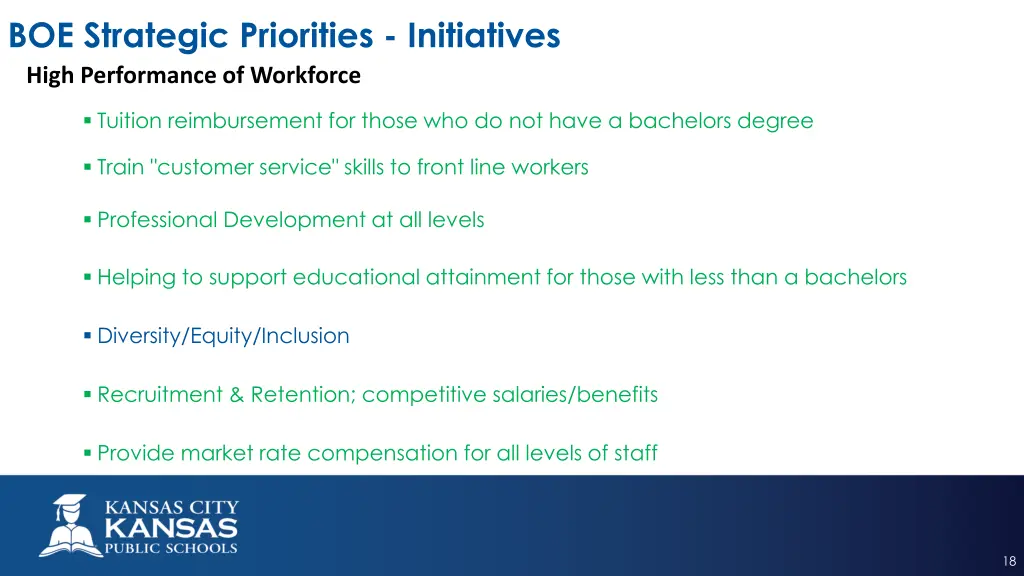 boe strategic priorities initiatives high 6