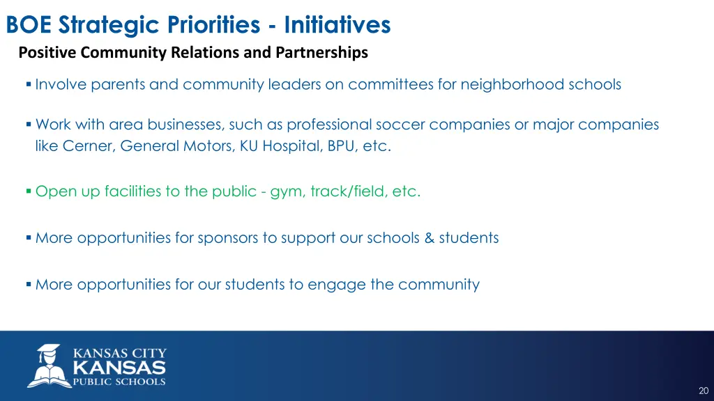 boe strategic priorities initiatives positive 1