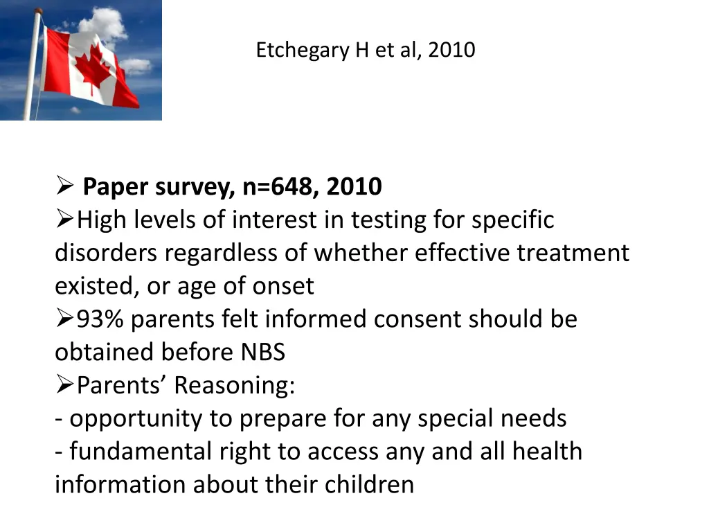 etchegary h et al 2010