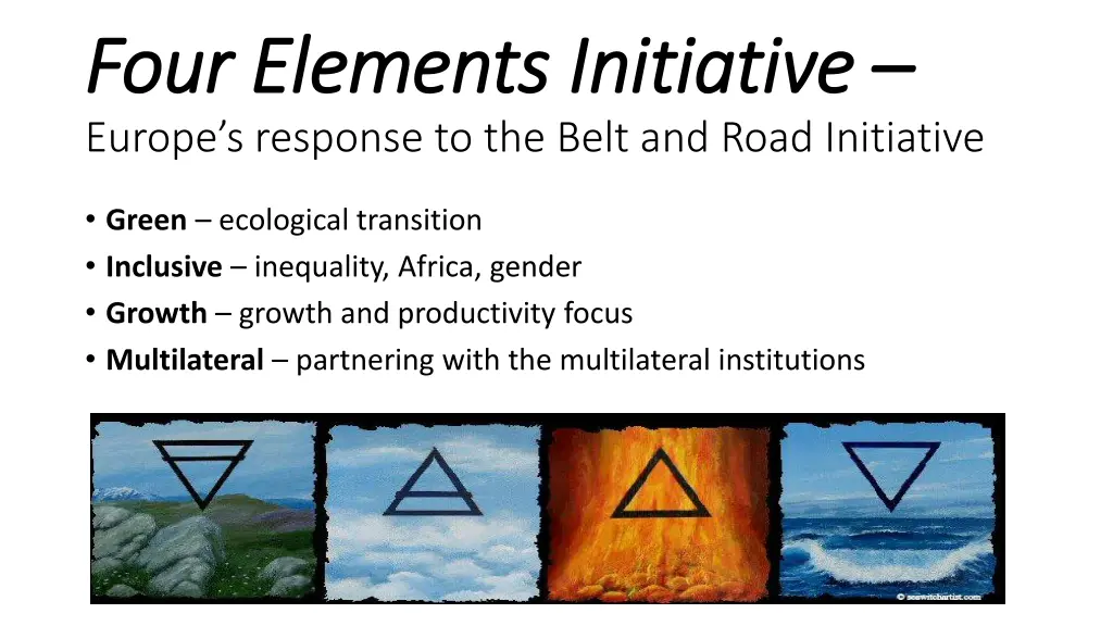 four elements initiative four elements initiative