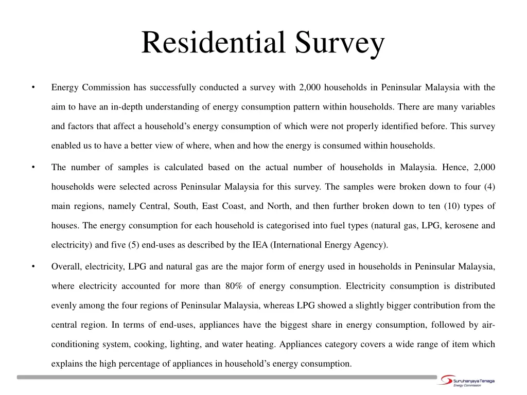 residential survey