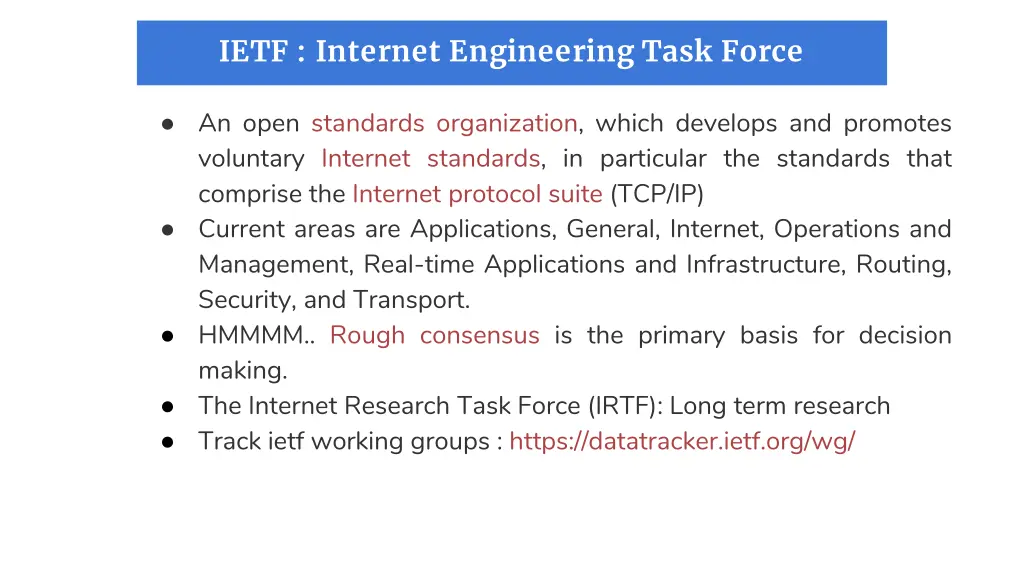 ietf internet engineering task force