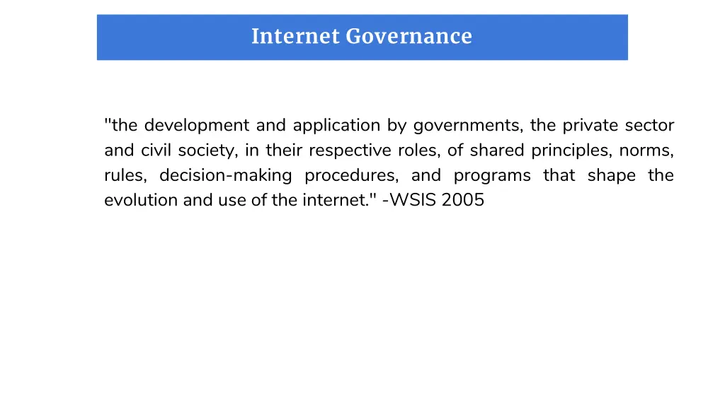 internet governance 1