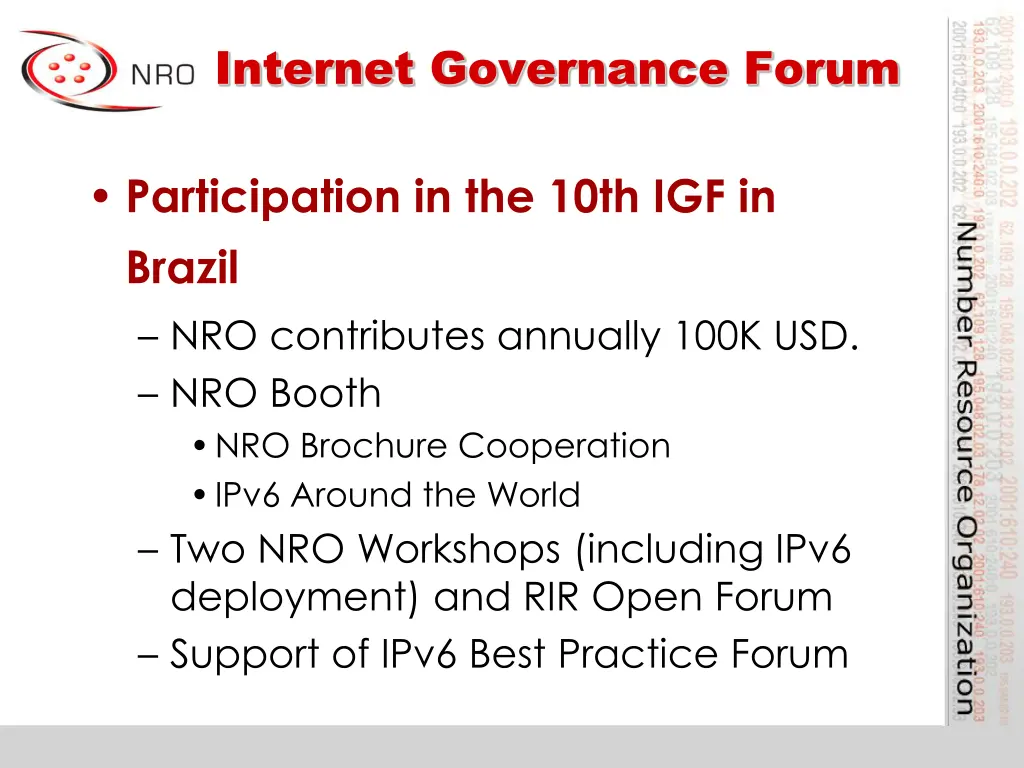 internet governance forum