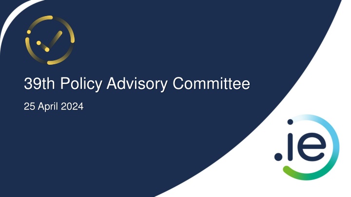 39th policy advisory committee