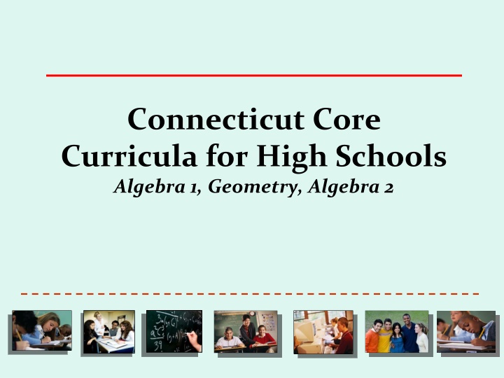 connecticut core curricula for high schools
