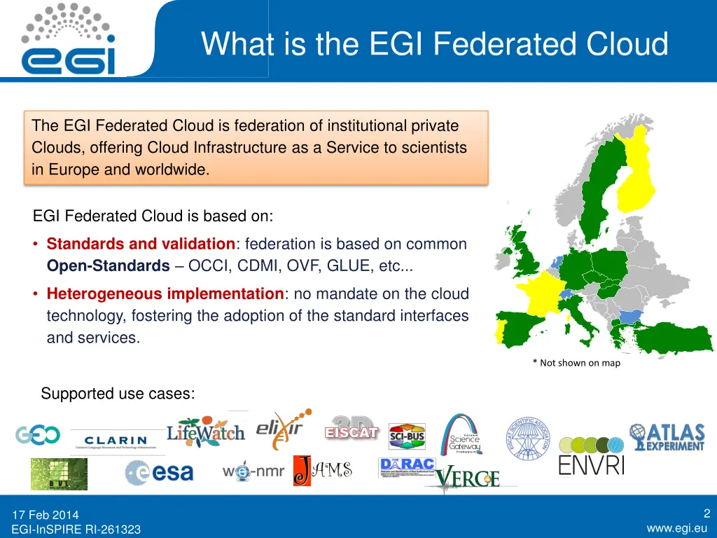 what is the egi federated cloud