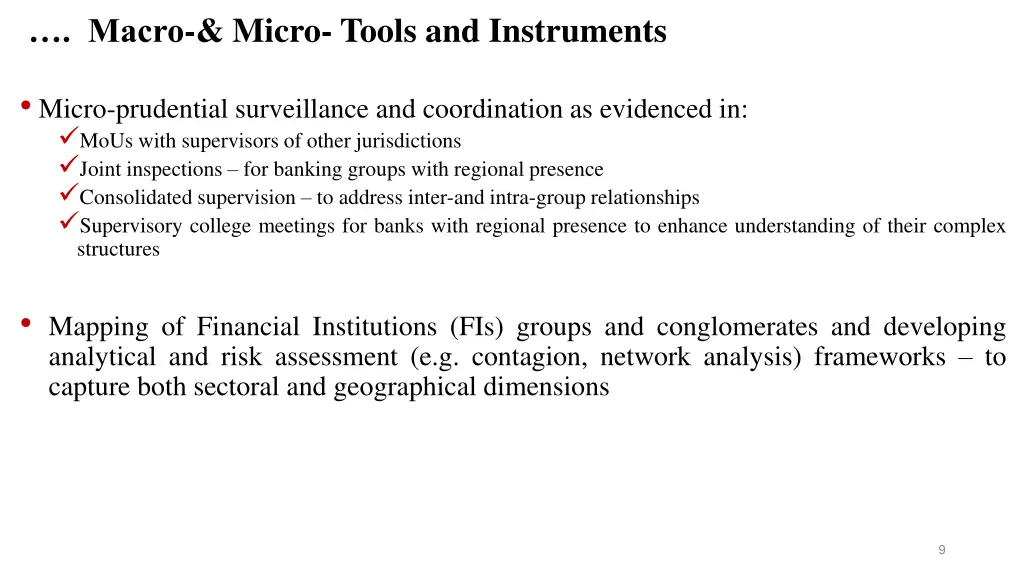 macro micro tools and instruments