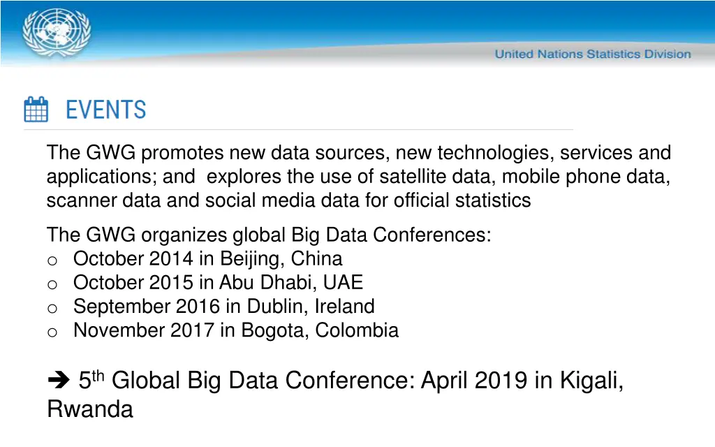 the gwg promotes new data sources