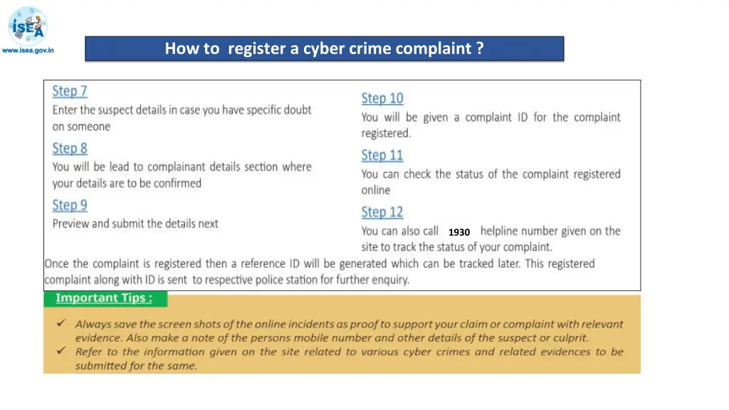 how to register a cyber crime complaint 4