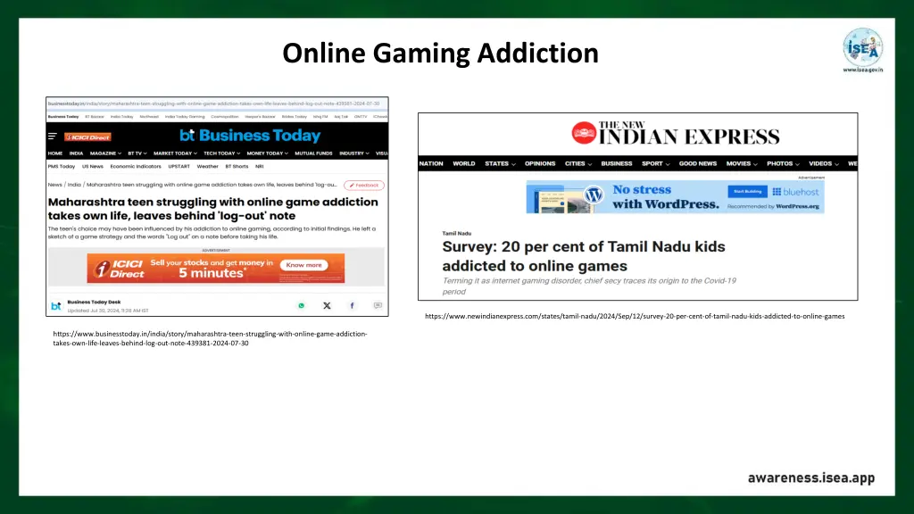 online gaming addiction 2