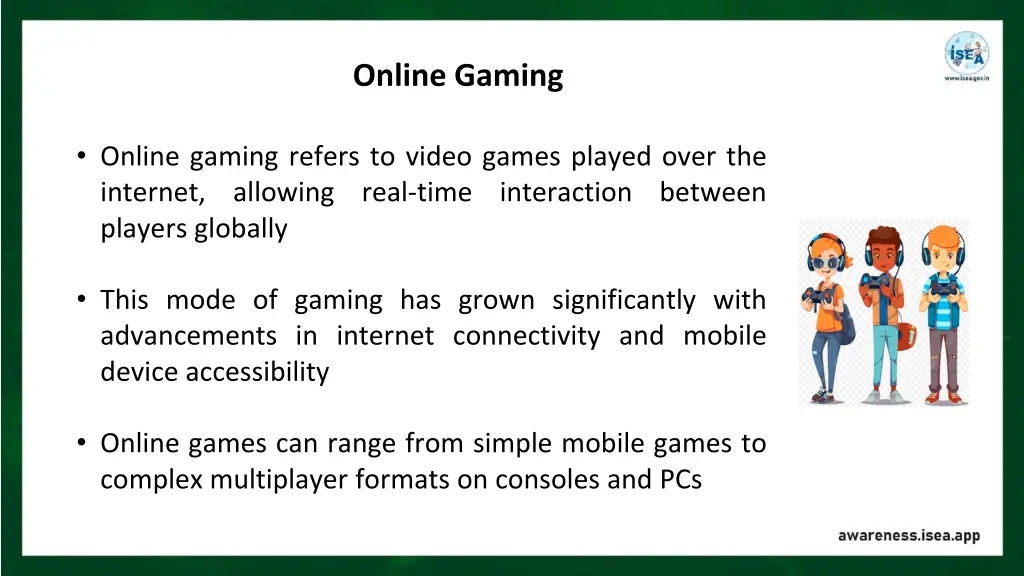 online gaming