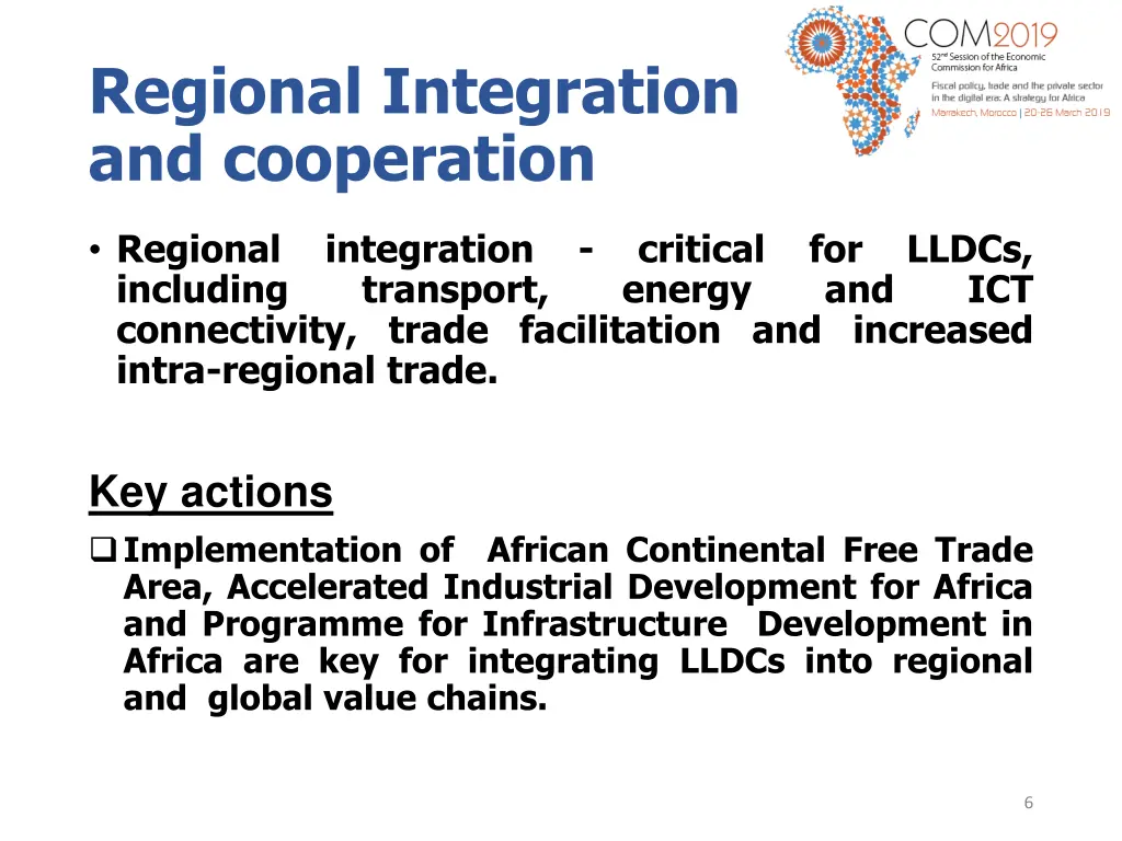 regional integration and cooperation
