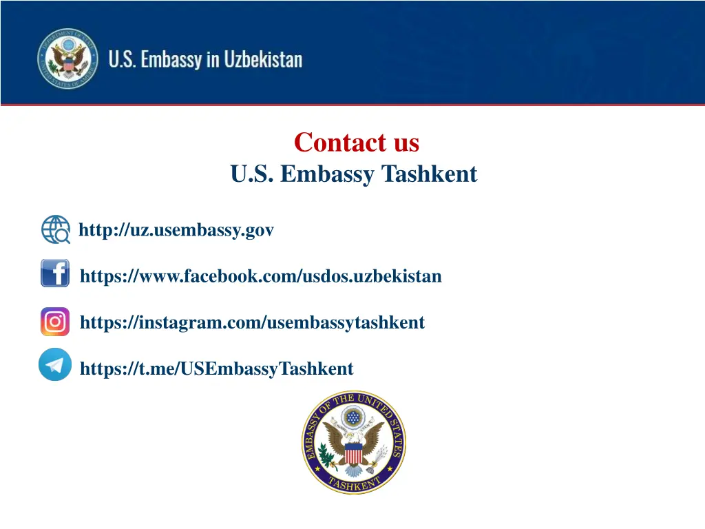 contact us