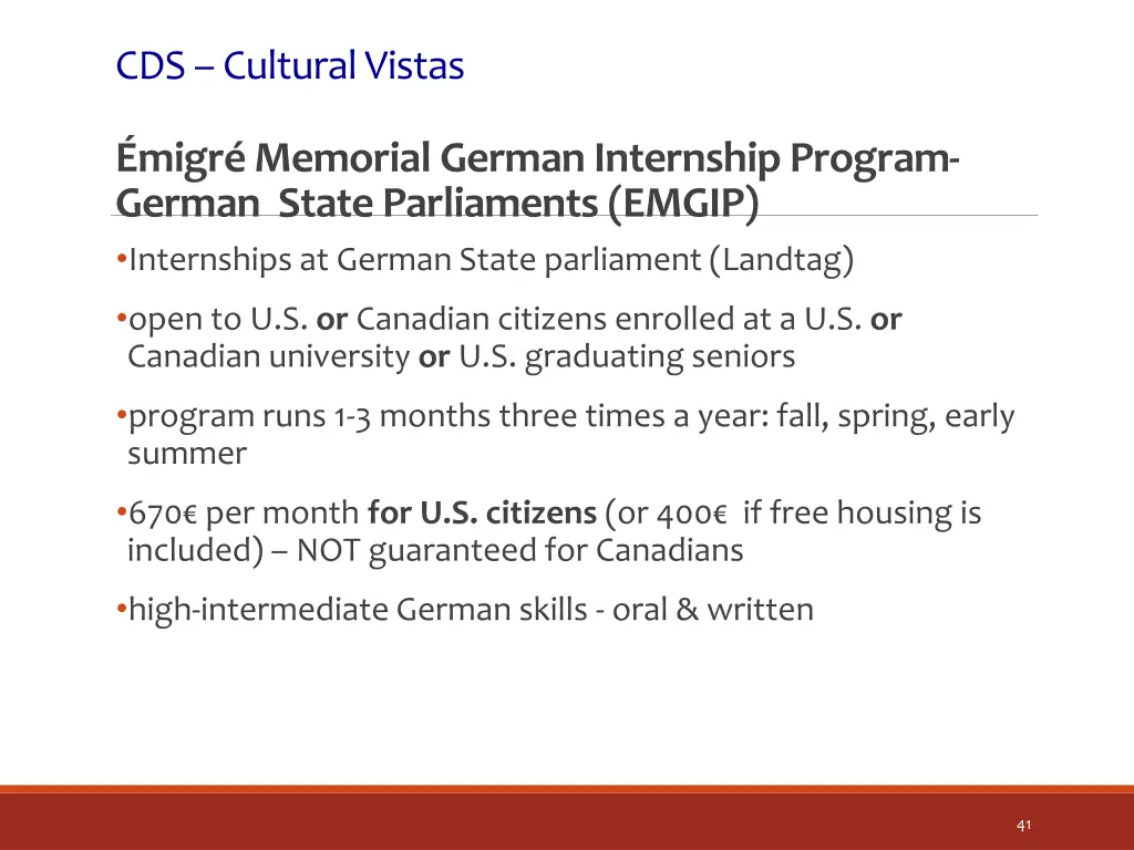 cds cultural vistas 3