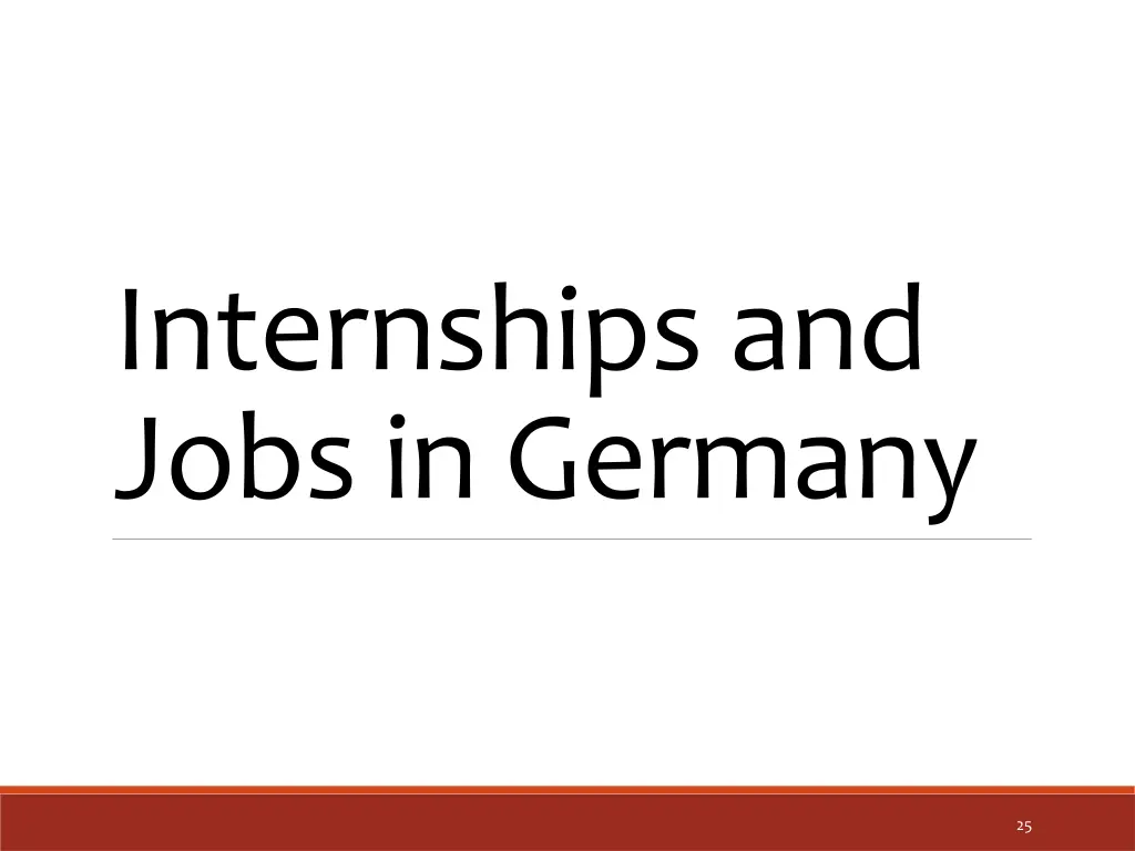 internships and jobs in germany