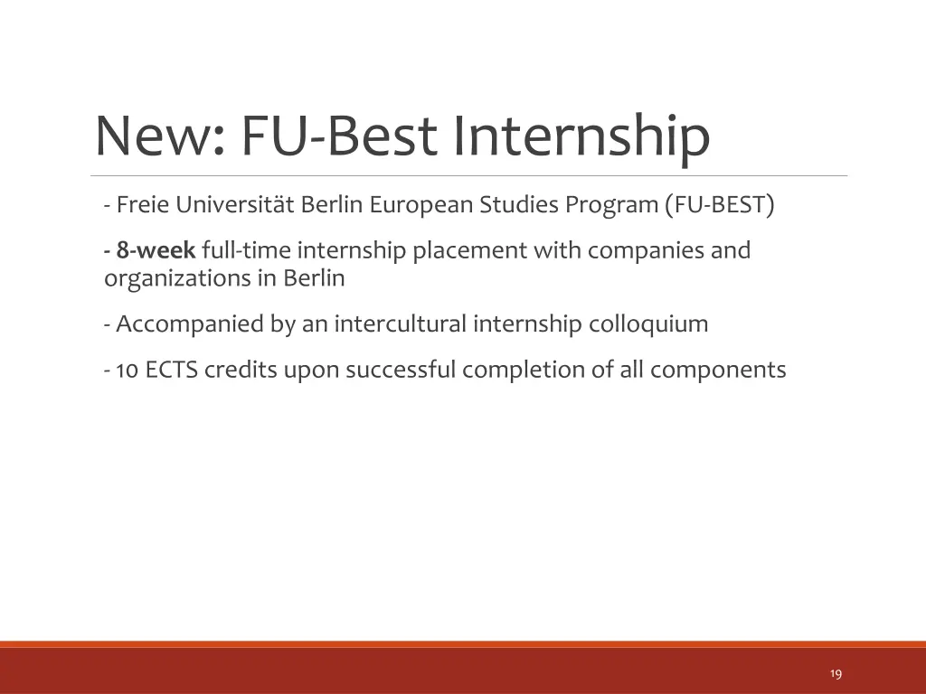 new fu best internship
