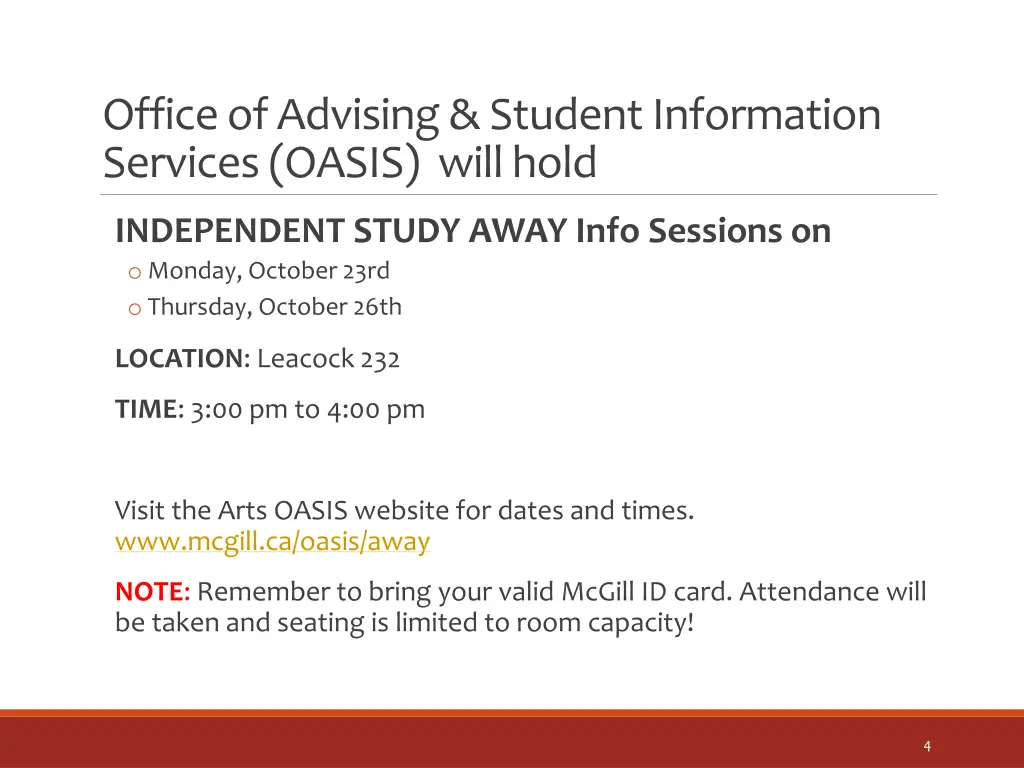 office of advising student information services 1