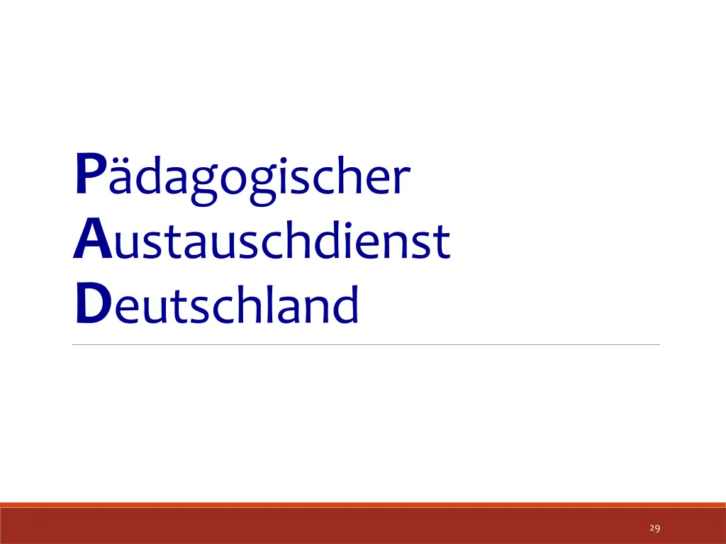 p dagogischer a ustauschdienst d eutschland