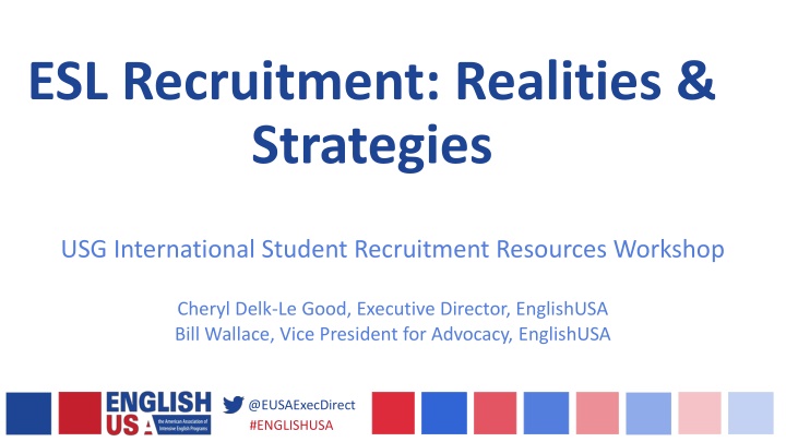esl recruitment realities strategies