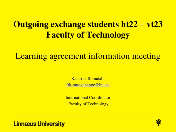 outgoing exchange students ht22 vt23 faculty