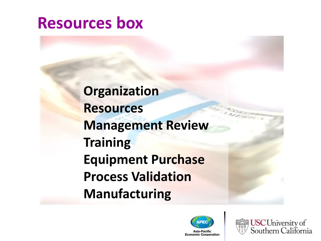 resources box