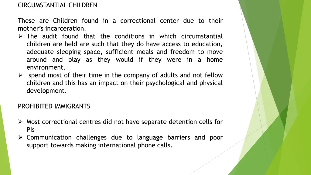 circumstantial children