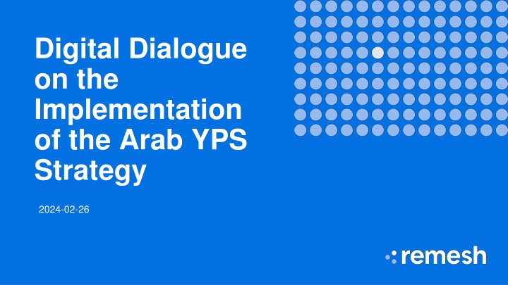 digital dialogue on the implementation