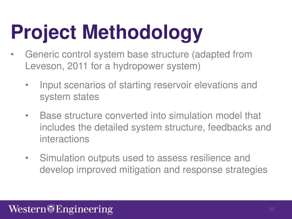 project methodology
