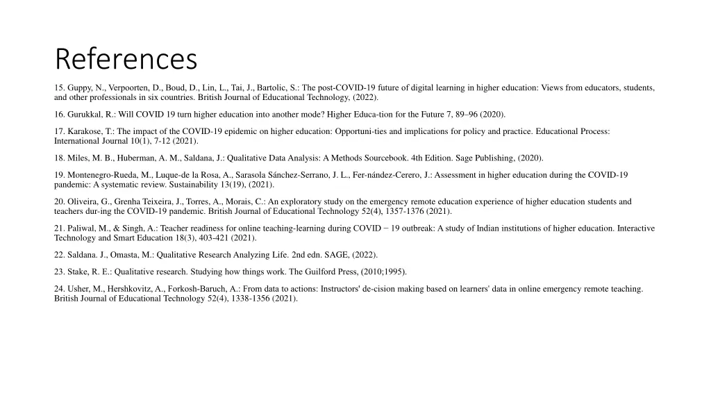 references
