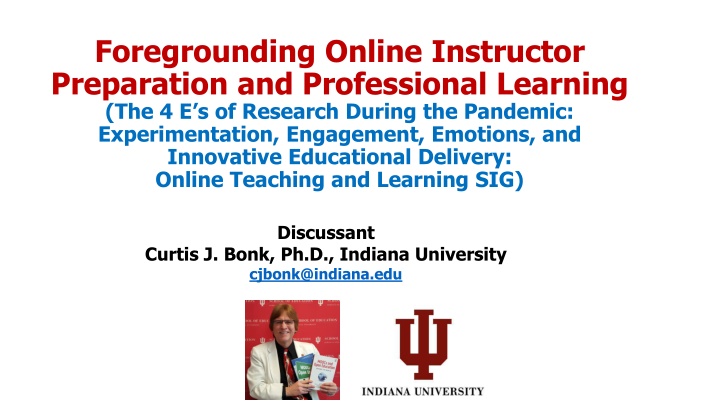 foregrounding online instructor preparation